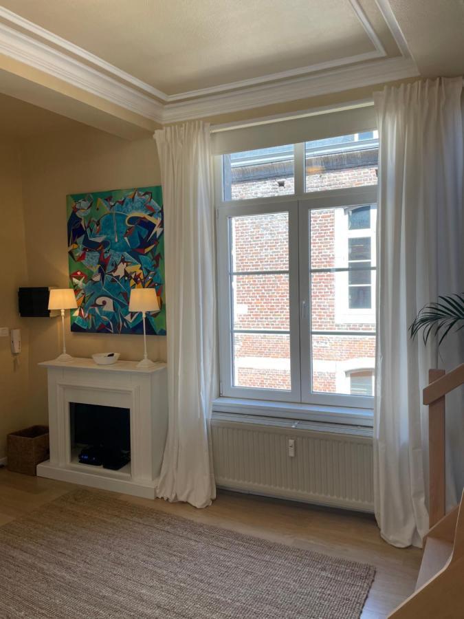 Le 25, Duplex Elegant Au Coeur Du Pietonnier Historique Apartment Namur Luaran gambar